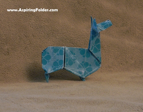 origami llama